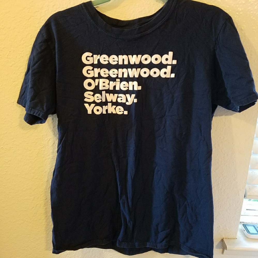L Radiohead tshirt